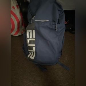 Navy Nike Elite Back Pack